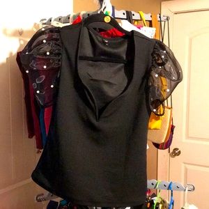 SHEIN, shoulder with pearls color white ,